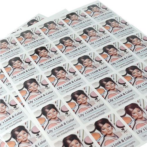 Imagen 3 de 8 de Calcomanias Para Emprendimiento Sticker Etiquetas Troquelada
