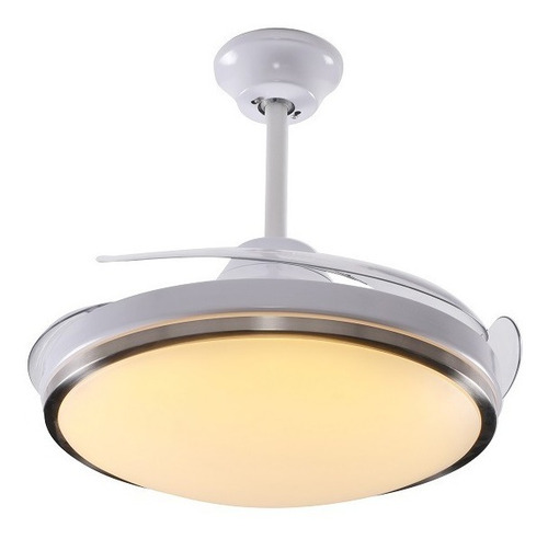 Imagen 4 de 7 de Ventilador Retráctil De Techo Peabody Luz Led Control Remoto