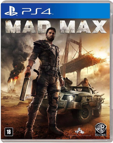 Mad Max Ps4 Mídia Física Lacrado Legendas Em Português Br