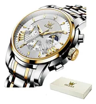 Comprar Reloj Cronógrafo De Lujo Olevs Luminous Con Cronógrafo De Ac