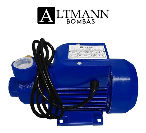 Bomba Periférica De Agua 0.5hp Altmann Importada