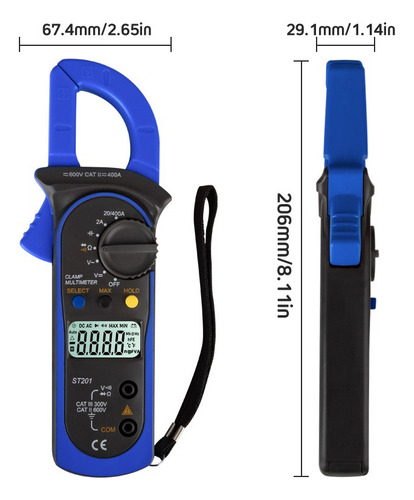 Abrazadera Digital Aneng St201, 4000 Unidades
