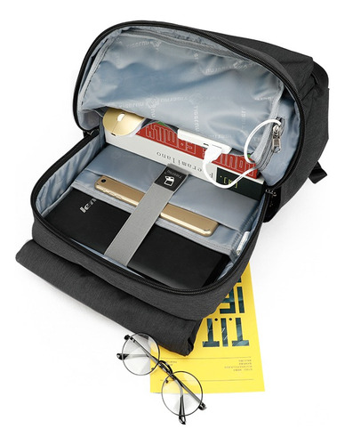 Mochila Tigernu Urbana Para Notebook Negro T-b3513