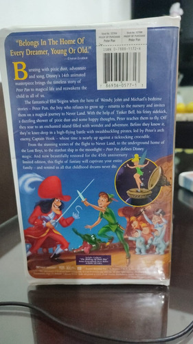 Peter Pan Vhs (Usado)