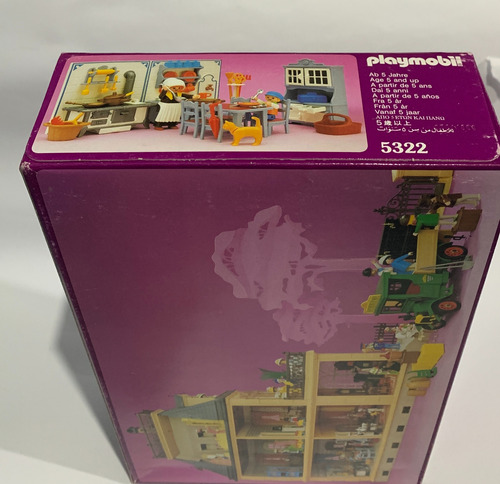 Playmobil 5322 Cocina Victoriana De 1989 Para Casa Rosa (Usado)