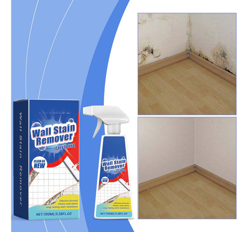 Pulveriza Rápidamente Para Limpiar Las Manchas De La Pared D