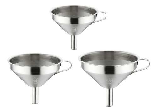 Lz Embudo De Acero Inoxidable 304, Embudo Para Pequeño
