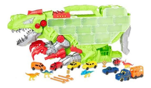 Transporte De Dinosaurios Con Luz Y Sonido