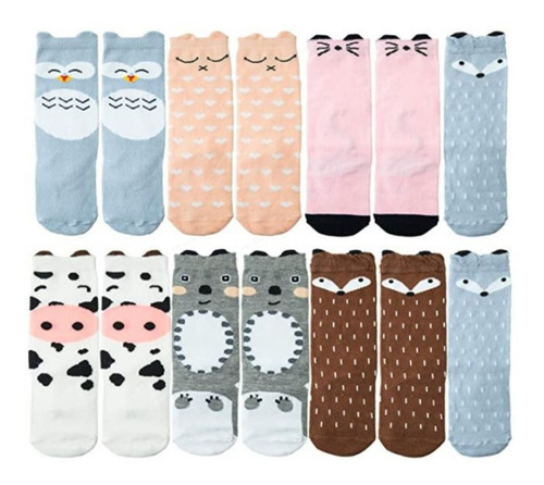 Calcetines Antiderrapantes De Algodon Blue Oferta 6 Pares