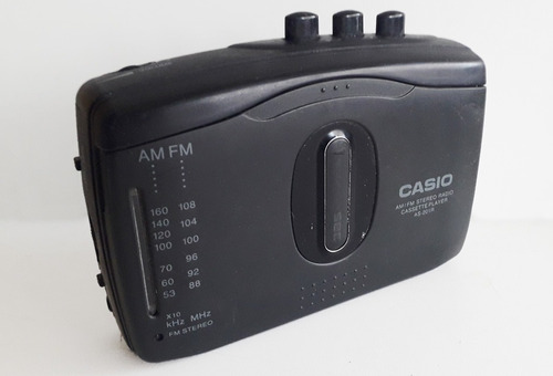 Walkman Casio As-201r - Sólo Funciona La Radio - Crch