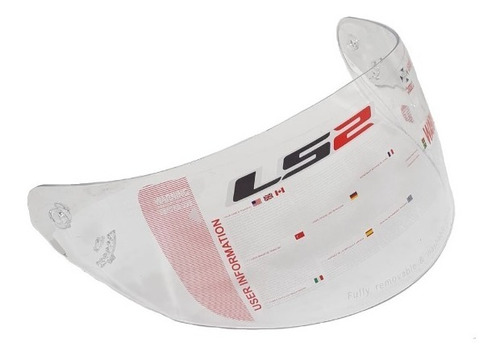 Visor Para Casco Transparente Ls2 Ff369 Ff384 Ff350-3