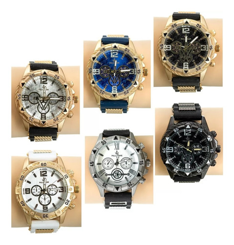 Kit 4 Relojes Masculinos Ideal Para Reventa 