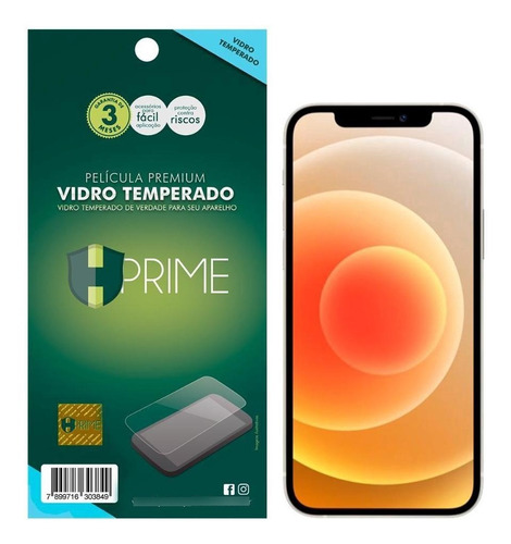 Imagem 1 de 5 de Película Compatível iPhone 12 Mini 5.4 Hprime Vidro Tempera