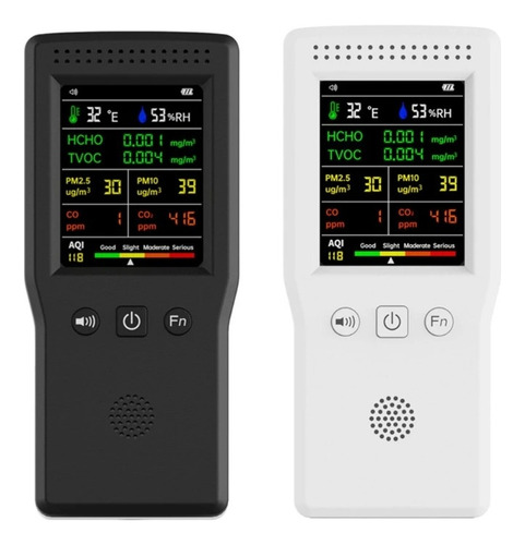 Detector Multifuncional Calidad De Aire: Tvoc, Hcho,  Co2