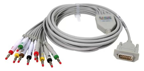 Cable Ecg Electrocardiografo 10 Derivadas Contec