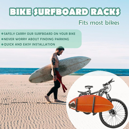 Soporte De Tabla De Surf Para Bicicleta Rápido
