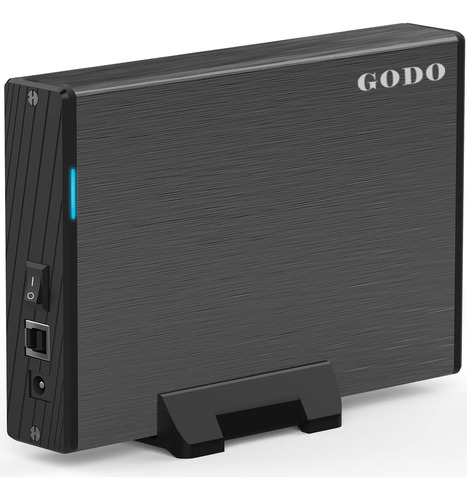 Godo Caja De Disco Duro Usb De 3.0 A 3.5 Pulgadas, Base De D