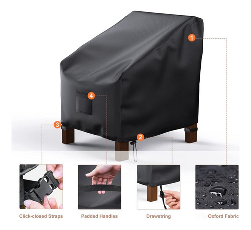 2 Fundas Para 30 Pulgadas X 37 Pulgadas X 31 Pulgadas