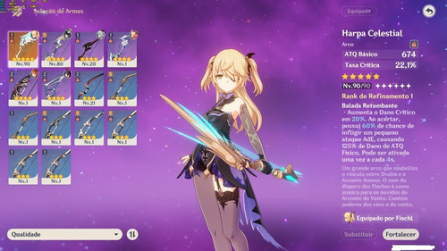 Genshin Impact Conta Excelente Rank 54