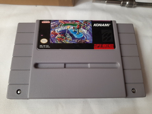 De Konami Tmnt 4,turtugas En El Tiempo,video Juego Muy Bueno (Usado)
