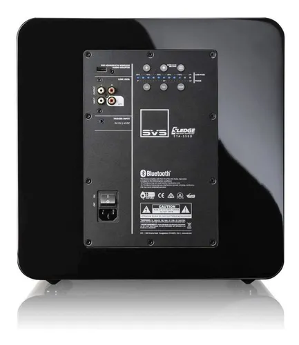 Subwoofer Svs Sb-2000 Pro 12 de 1500 W (negro brillante para piano)