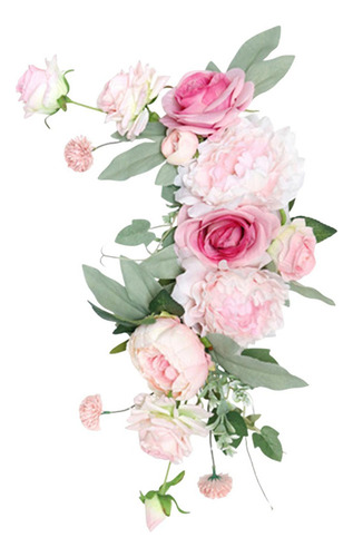Guirnalda De Centro De Mesa De Flores Artificiales Para