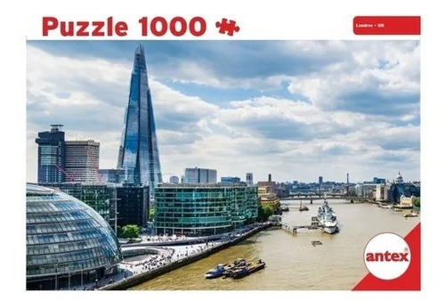 Antex Puzzle 1000 Piezas Paisajes Roma Paris Londres