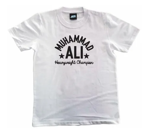 comprar Remera Boxeo 4xl 013 Muhammad Ali Heavyweight Champion