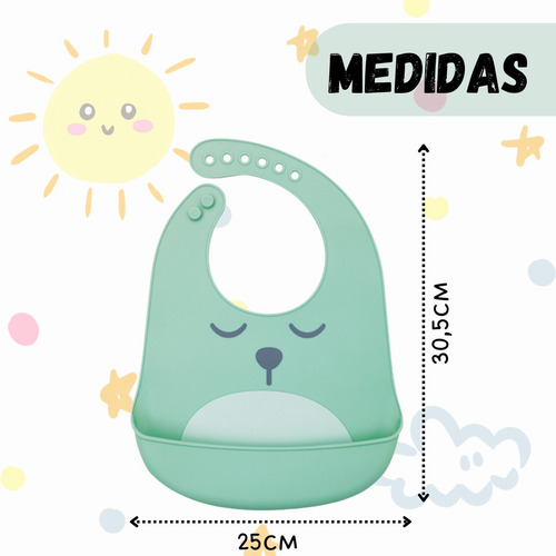 Babador Em Silicone Com Pega Cata Migalhas Atóxico Infantil
