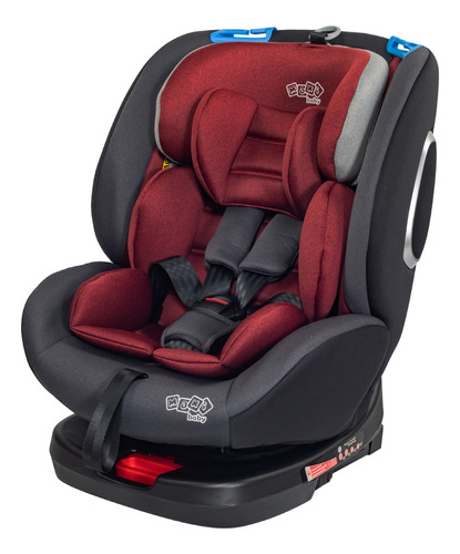  Maxi Baby Max360 Isofix cadeirinha para carro infantil 36kgs cor vermelho
