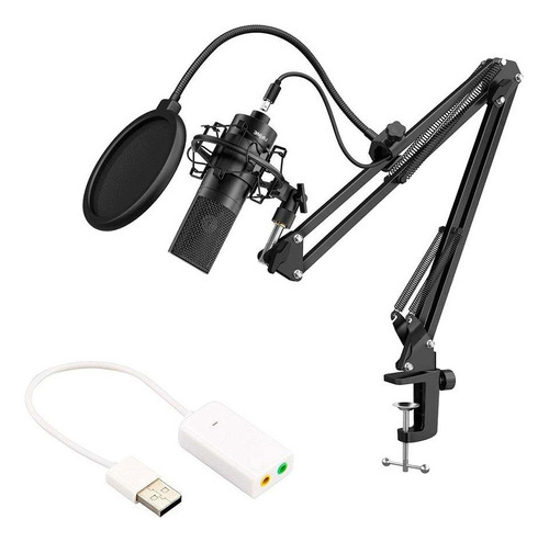 Kit Profesional Microfono Condensador Grabación Estudio,ktv