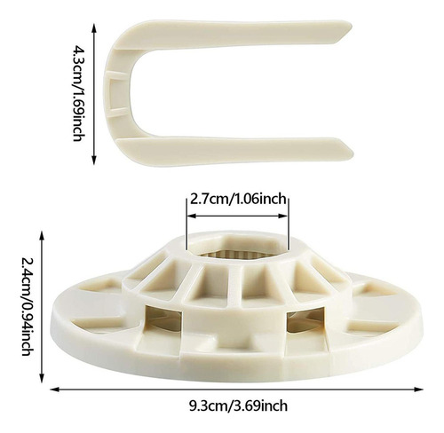 Nuevo Durable W10528947 Cubo Accionado Por Cesta De Arandela