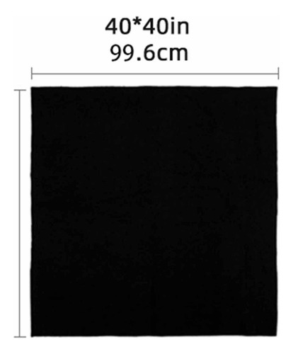 Manta Ignífuga Para Acampar, Estera Para Fogones, 99,06 Cm
