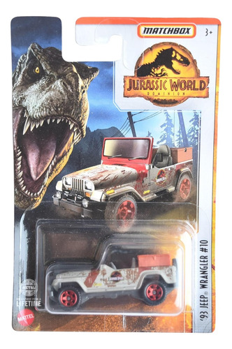 Matchbox Jurassic World 93 Jeep Wrangler #10