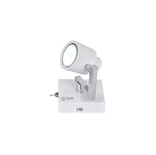 Aplique Pared/techo Led Sheila Gu10 Candil Luz C/interruptor