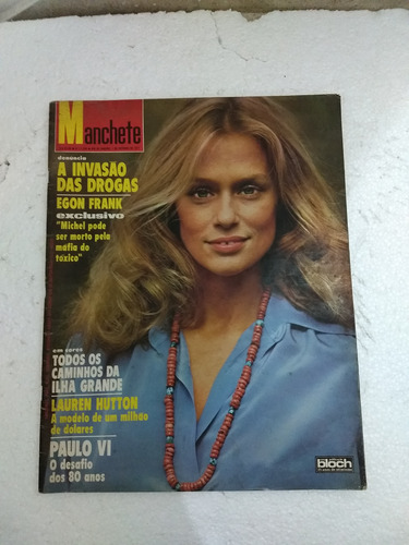 Revista Manchete N° 1328 Marc Bolan Lídia Brondi (Usado)