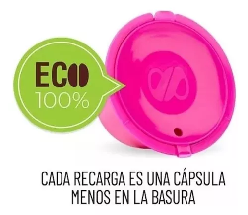 Capsulas Dolce Gusto Recargables Ecologicas X4 Caffettino