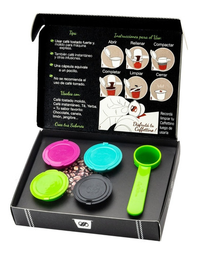 Imagen 2 de 7 de Kit Tentanción Nespresso Centroamérica - Capsulas Caffettino