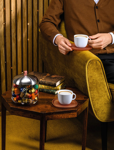 Set De Tazas Nespresso Lume Blanco Lume