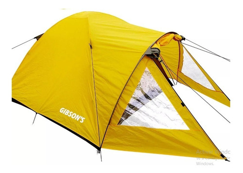 Carpa Camping Igloo 4 Pers Adventure Gibsons Venus Color Amarillo