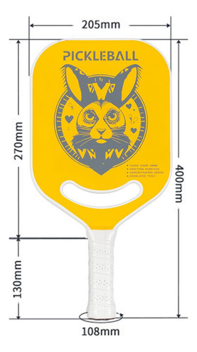 Carbon Fiber Pickleball Paddle With Comfortable Nonslip Grip