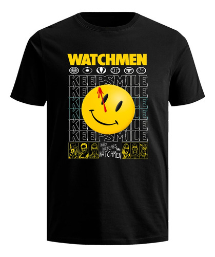 Playera Watchmen Los Vigilantes Superhéroe Dc Comics Serie
