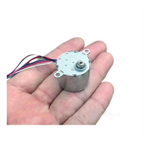 Mini Motor Rubanx Diy Fase Hilo Paso Dc Eje Corto Actuador