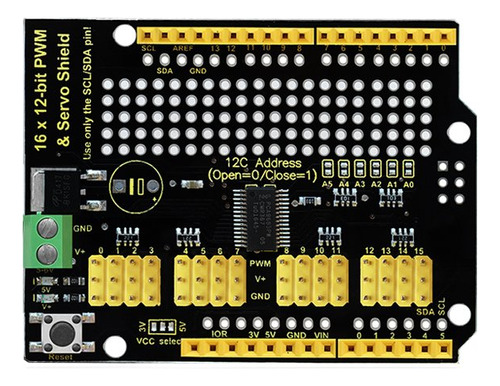 Keyestudio Interfaz I2c De La Placa I2c Del Controlador Del