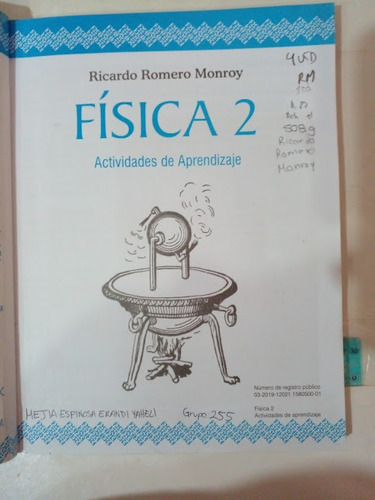 Fisica 2 Actividades De Aprendizaje (Usado)