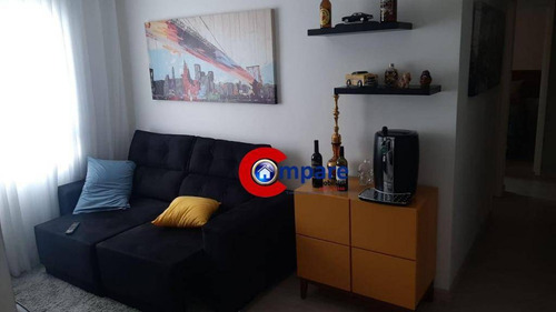 Imagem 2 de 20 de Apartamento Com 2 Dormitórios À Venda, 45 M² Por R$ 250.000 - Ponte Grande - Guarulhos/sp - Ap9660