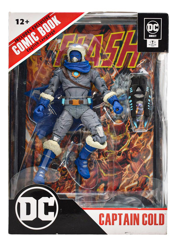 Dc Captain Cold The Flash Comic Punchers Mcfarlane Toys Cd