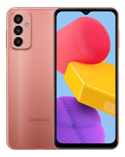 Celular Smartphone Samsung Galaxy M13 Sm-m135 128gb Rosa - Dual Chip