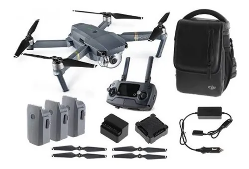 Drone Dji Mavic Pro Fly More Combo 03 Baterias Anatel Nota