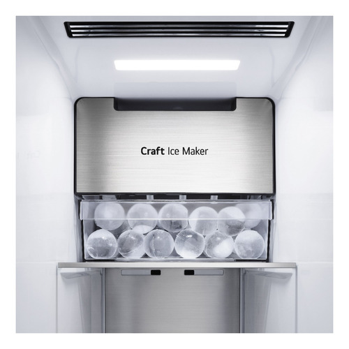 Refrigerador Lg Inverter 637 L Insta View Ls66sxsc Queoferta Plateado